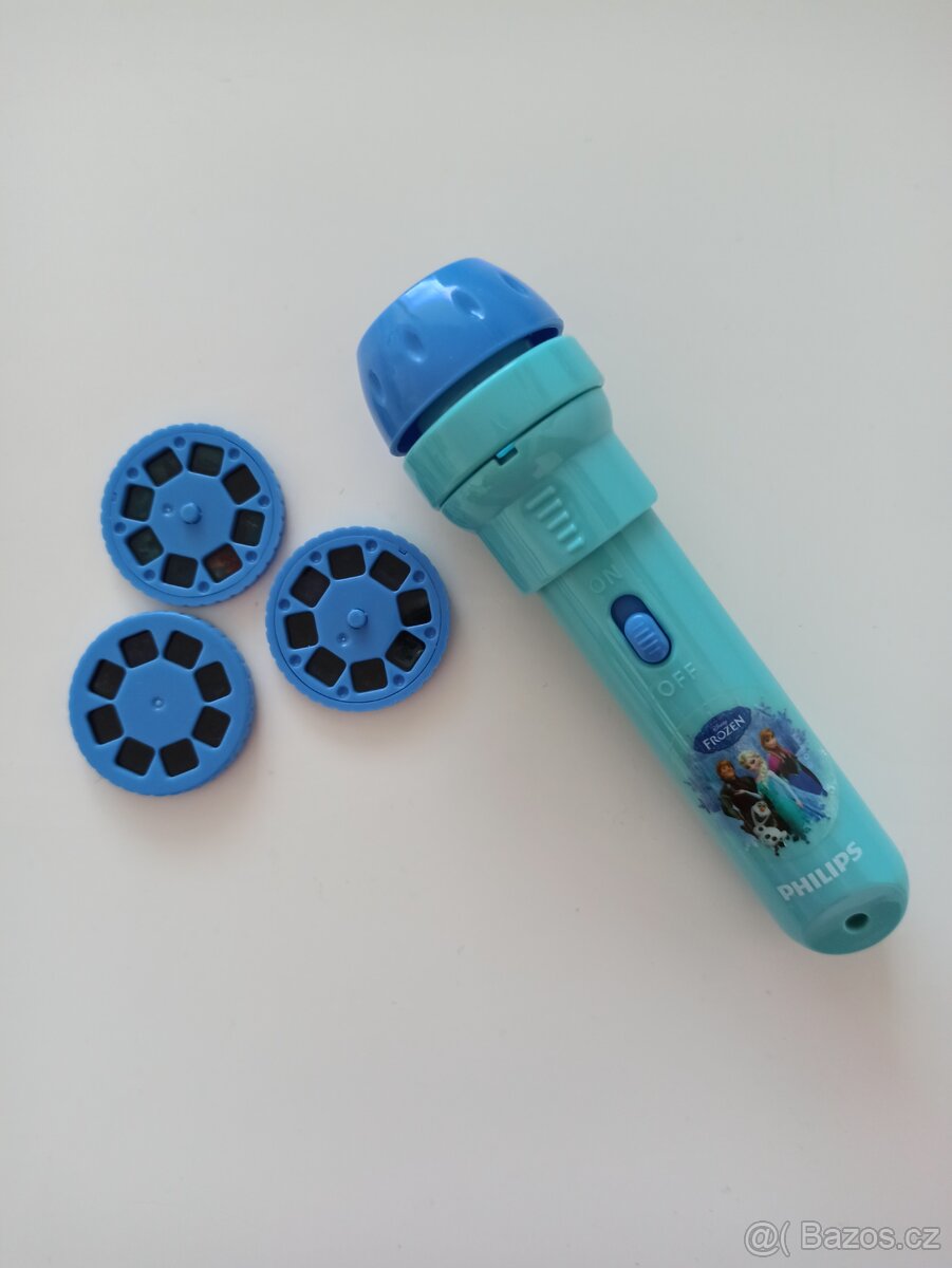 Baterka a projektor 2 v 1