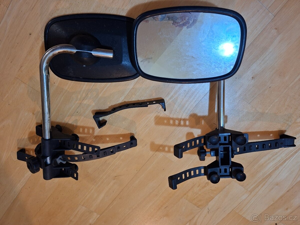 Zpětná boční zrcátka pro jízdu s karavanem