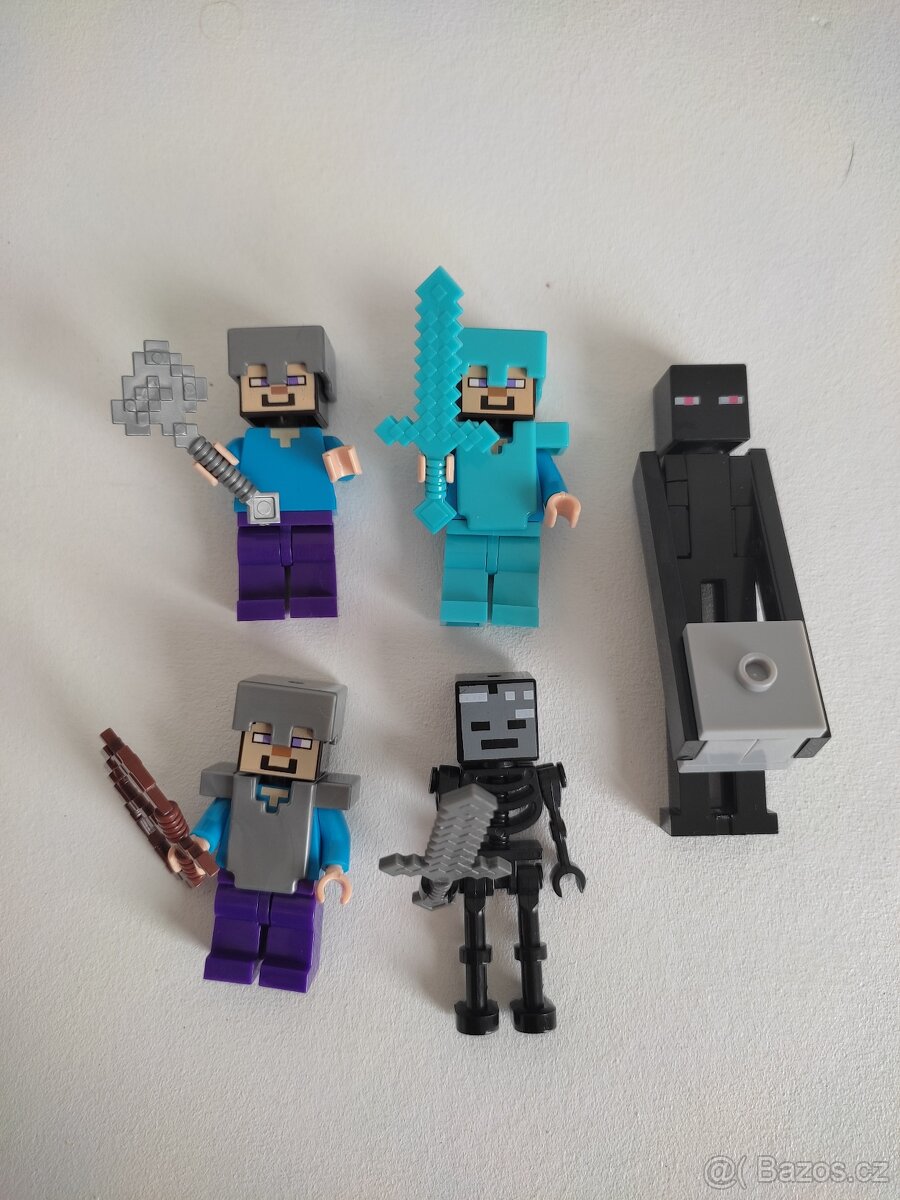 Minecraft figurky ke stavebnici lego