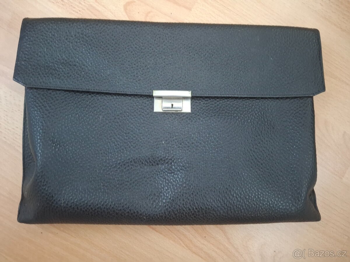 pánská kožená aktovka retro