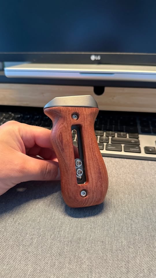 SmallRig Wood Side Handle with ARRI-Style Mount HSS2642