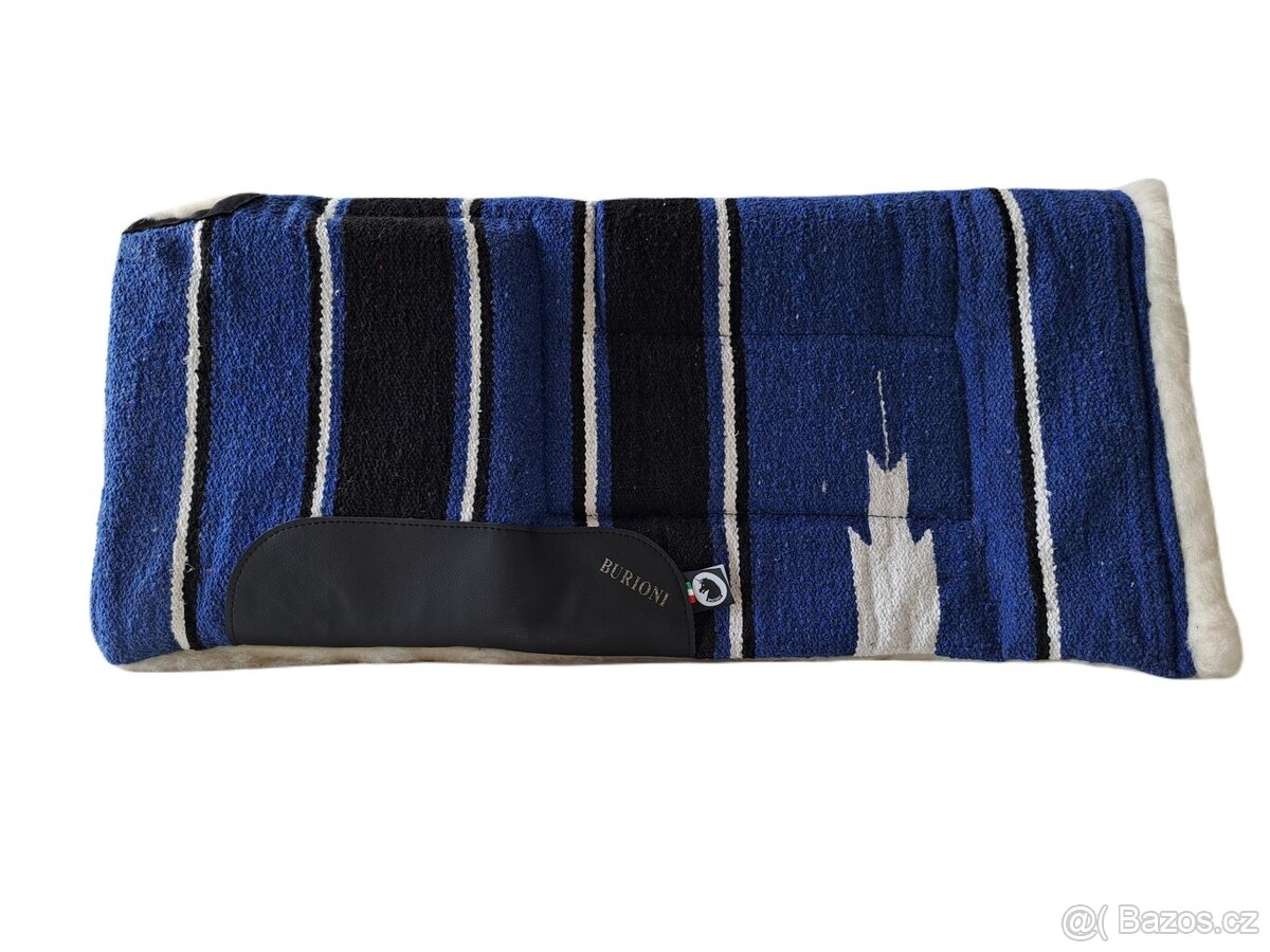 Westernová korekční deka BURIONI, modrá