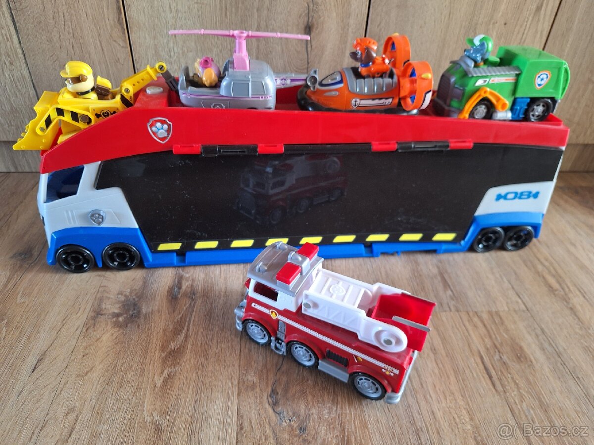 Tlapková patrola - Tlapkátor + 7 vozidel