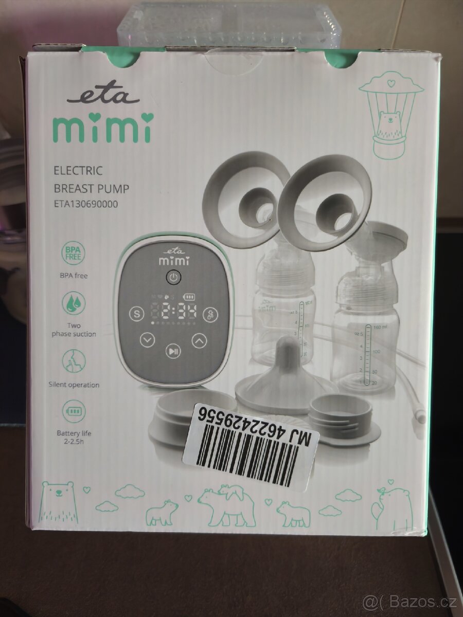 Odsávačka mateřského mléka Eta mimi