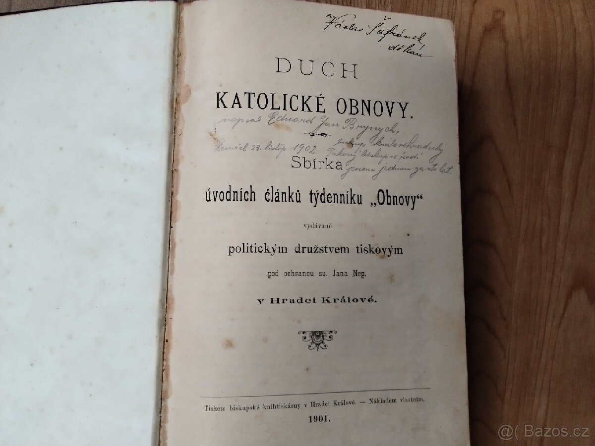 Kniha - Duch katolické obnovy