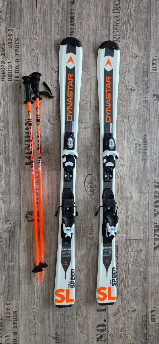 Lyžařský set LYŽE komplet Dynastar Speed team SL