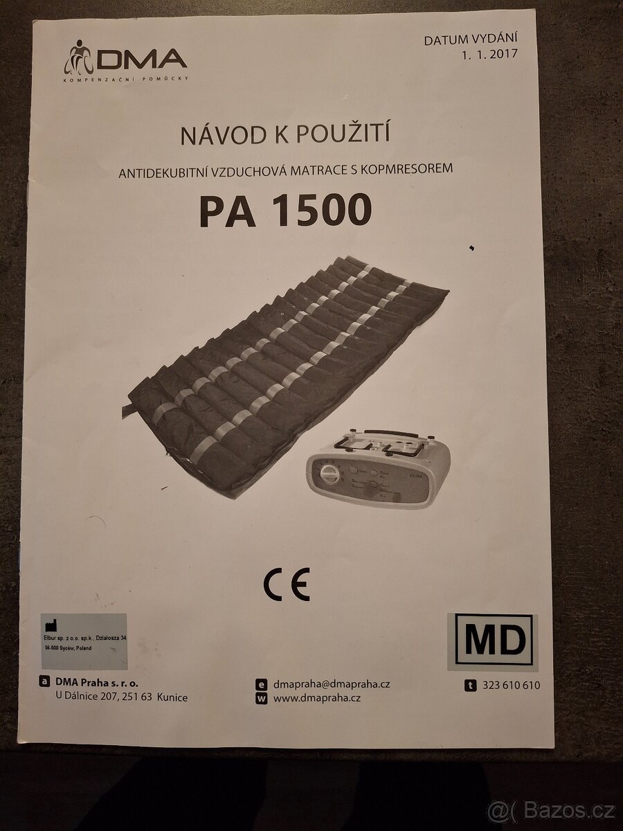 Antidekubitní vzduchová matrace