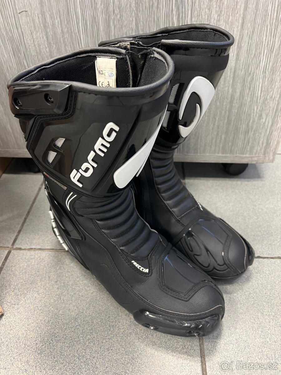 131. Moto boty FORMA FRECCIA černé 43