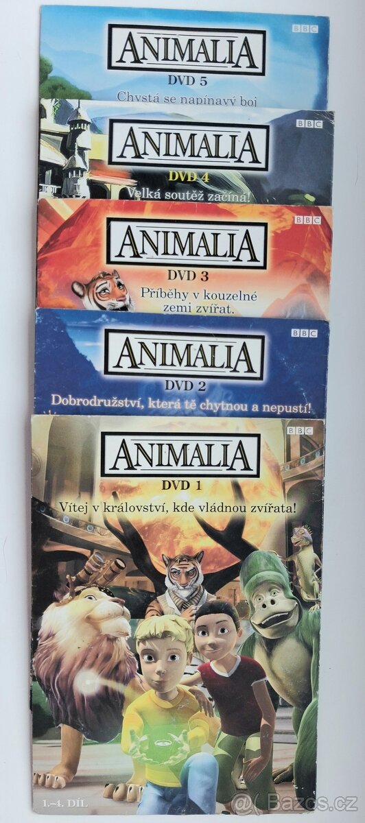 Komplet DVD Animalia