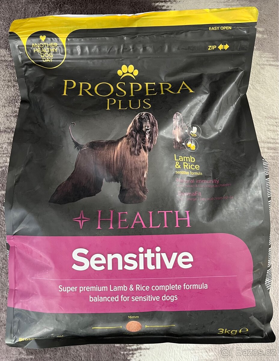 Granule pro psy - Prospera Plus Sensitive jehněčí 3kg