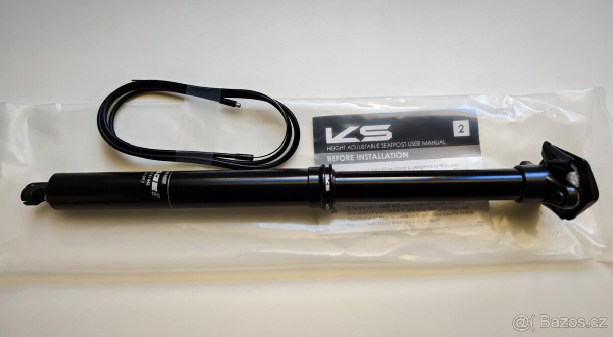 KIND SHOCK RAGE-i teleskopická sedlovka, nová