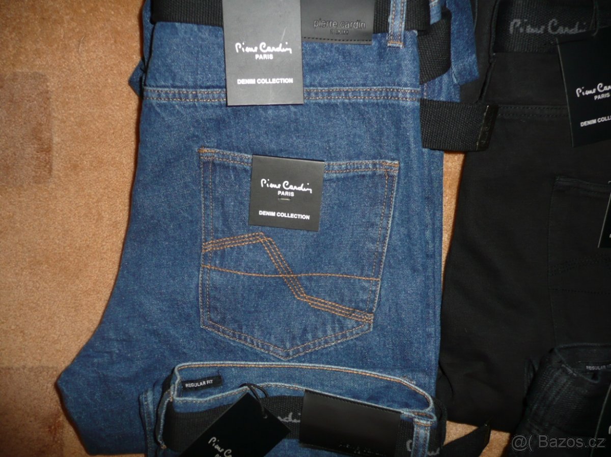 NOVÉ džíny PIERRE CARDIN W32/L32=43/103cm jeansy rifle