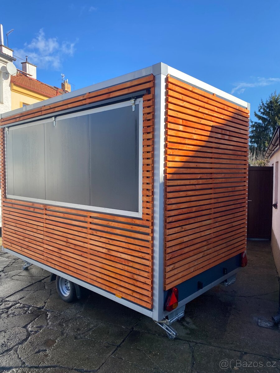 Gastro přívěs poízdná prodejna