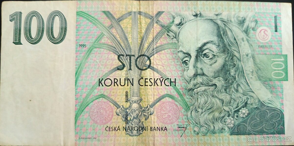 100 Kč 1995 s. B