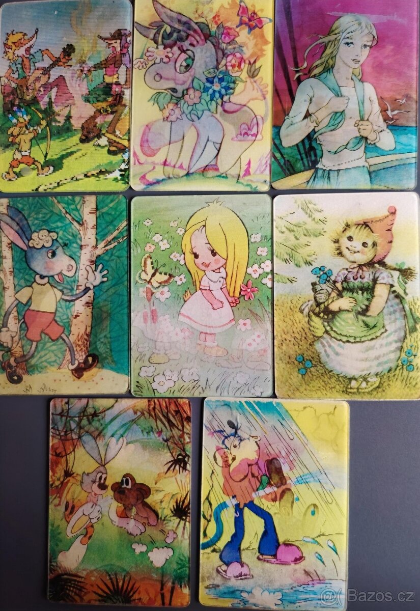 Prodám staré ruské 3D kalendáříky