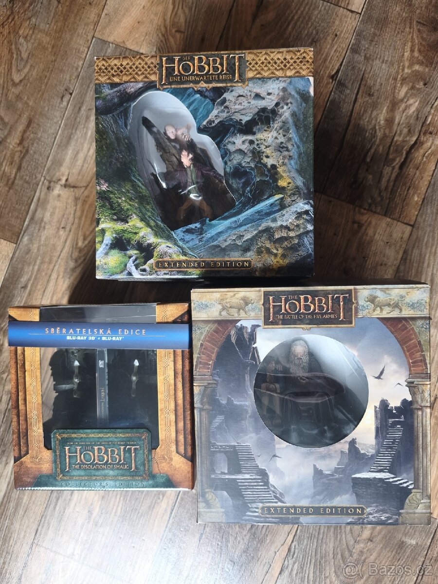 Hobit Bluray sběratelské limitované rozšířené edice