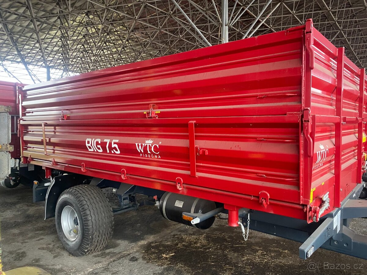 Traktorový návěs WTC BIG 7.5 kára S3