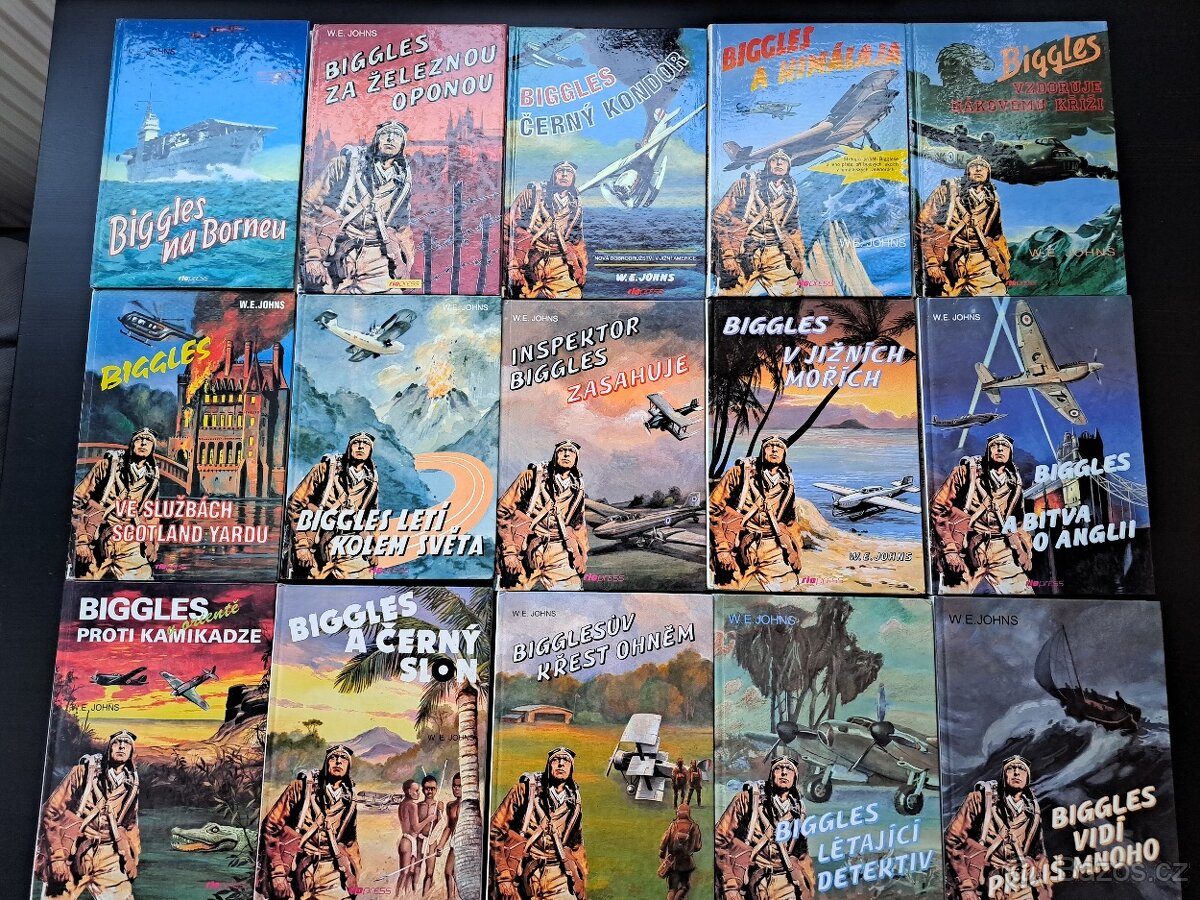 Biggles, Worrals, Hrdinové vzdušných bitev