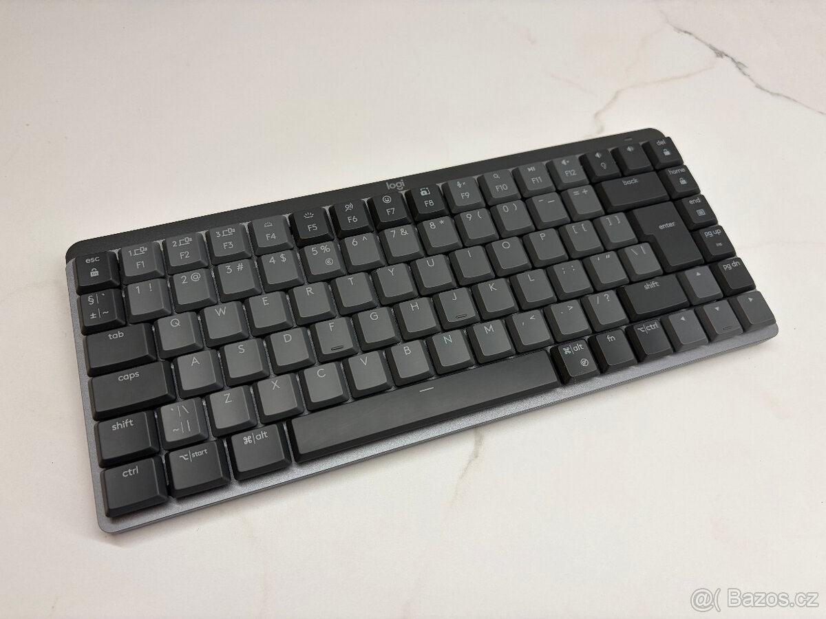 Logitech MX Mini Mechanical šedá