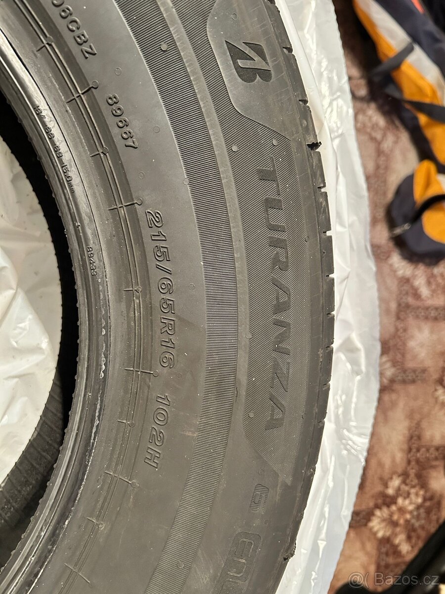 Bridgestone pneu - nové letní