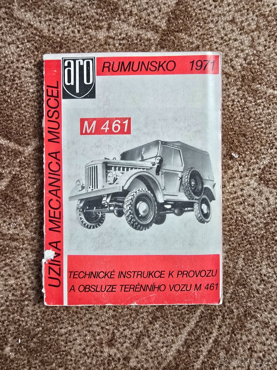 ARO M 461 - instrukce k obsluze vozu