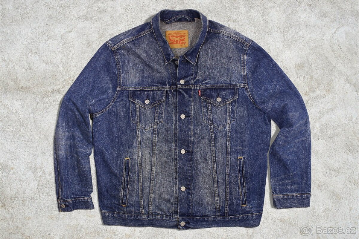 Pánská džínová bunda Levi's Trucker XL džíska 1250