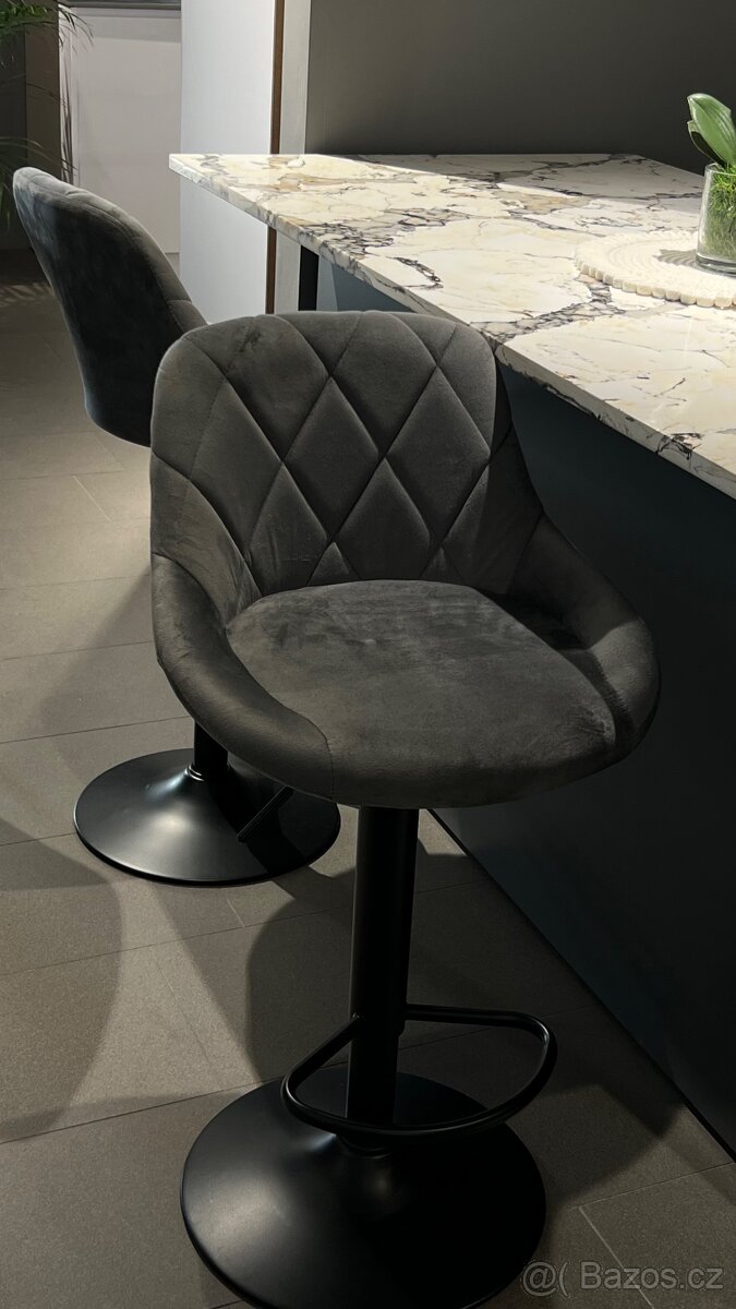 Barové židle (4 ks)