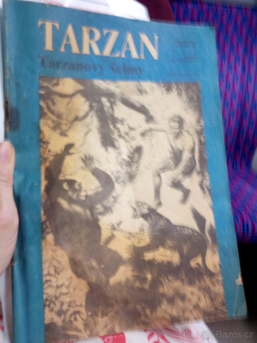 Tarzanovy šelmy. Cena 99 ,- kč. Ilustrace Zdeněk Burian. Edg