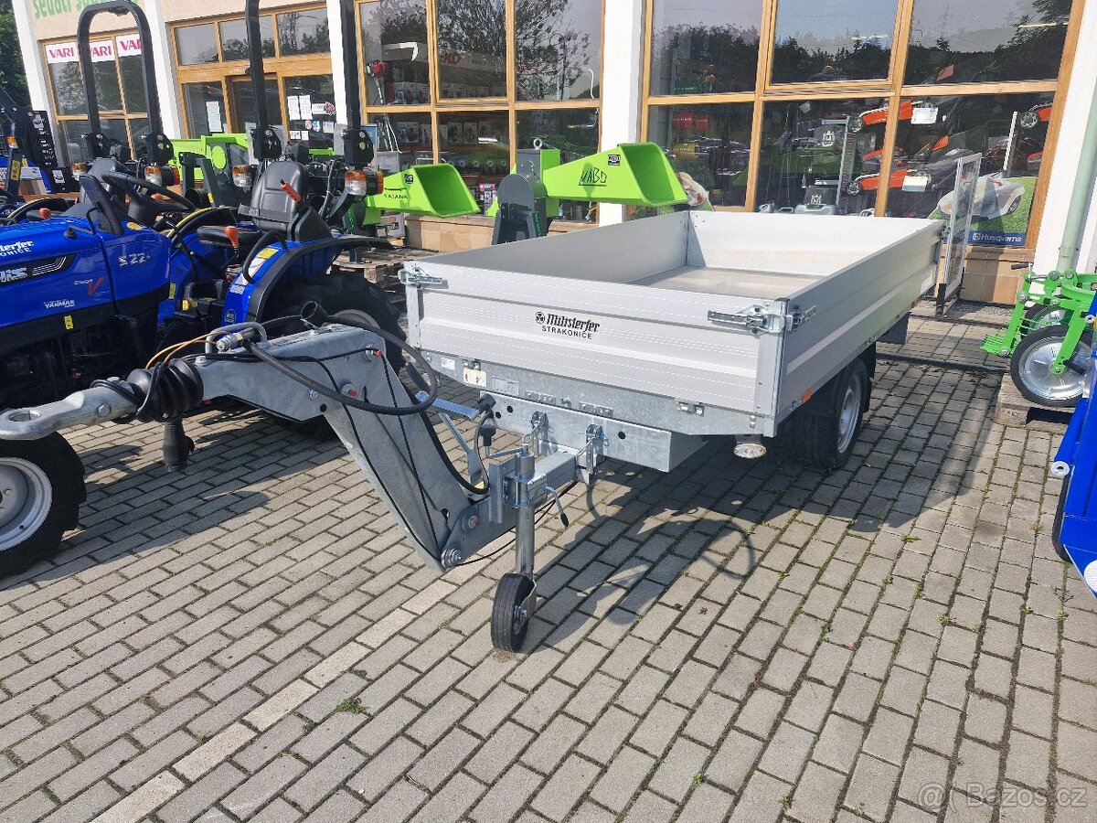 přívěs AGADOS DELTA B1, 1500 kg + Zn/ALU+ stav.oj