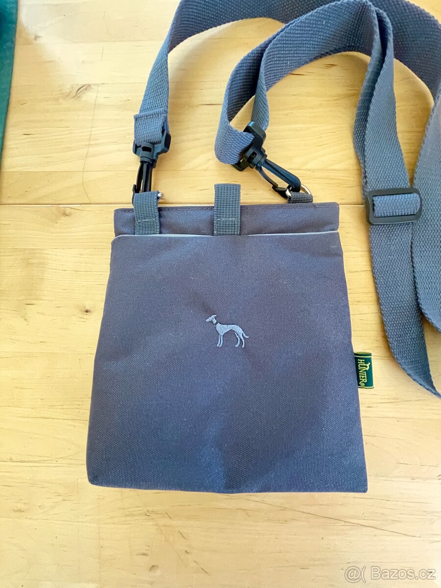 HUNTER - ALVA pamlskovník/kabelka - antracit NOVÝ