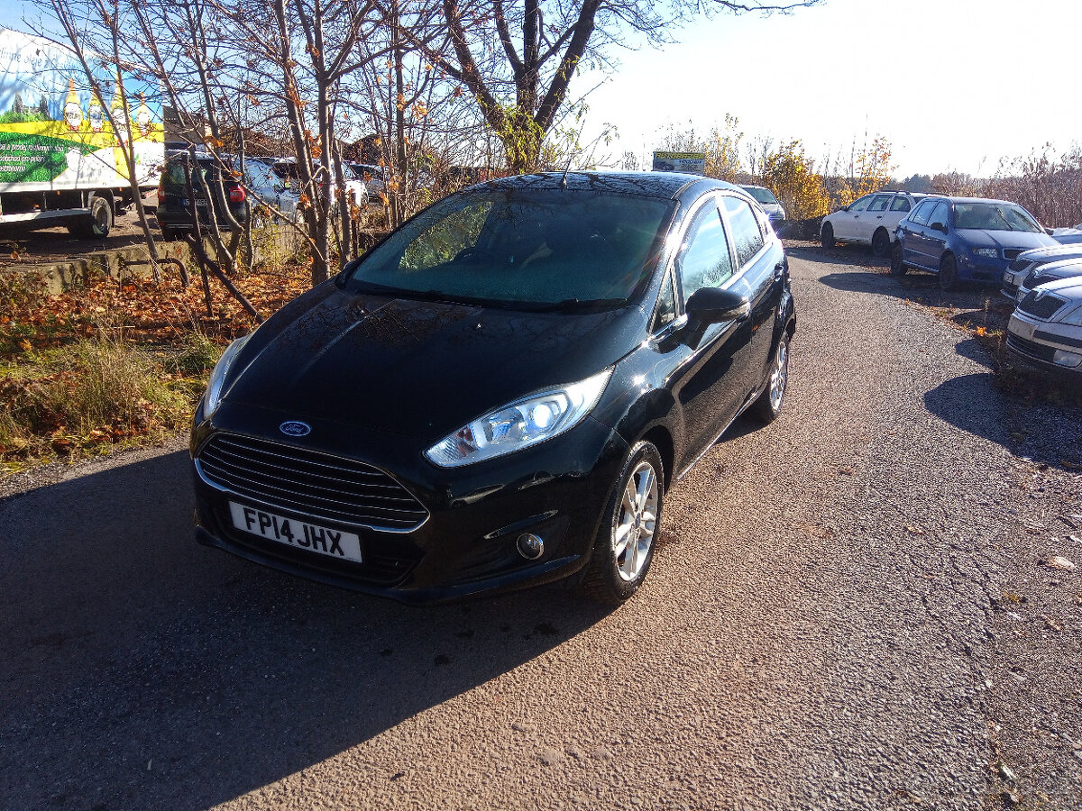 Fiesta 1,5 Tdci Zetec Angličan