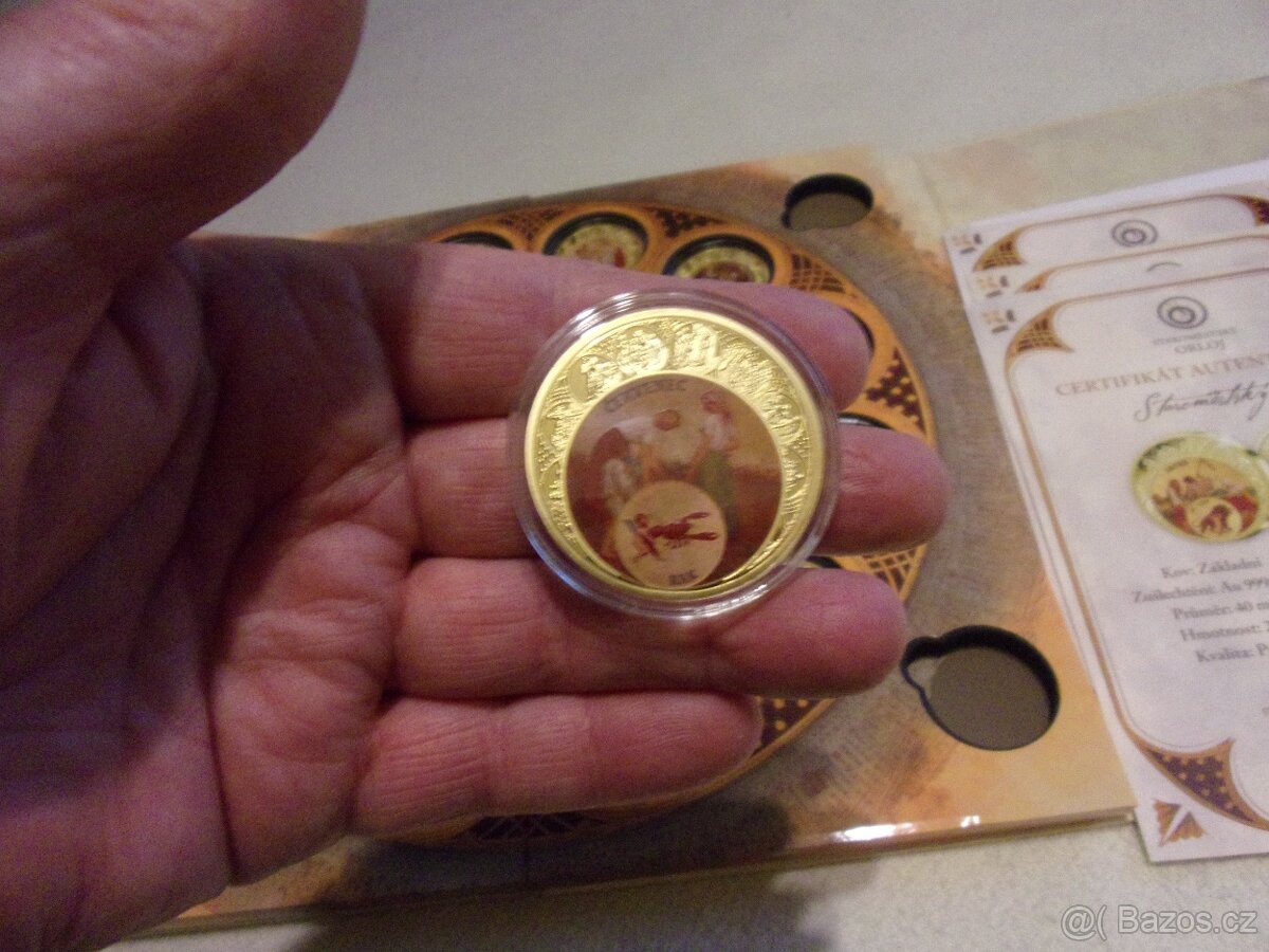 Prodám 2dílnou sadu mincí Pražský orloj