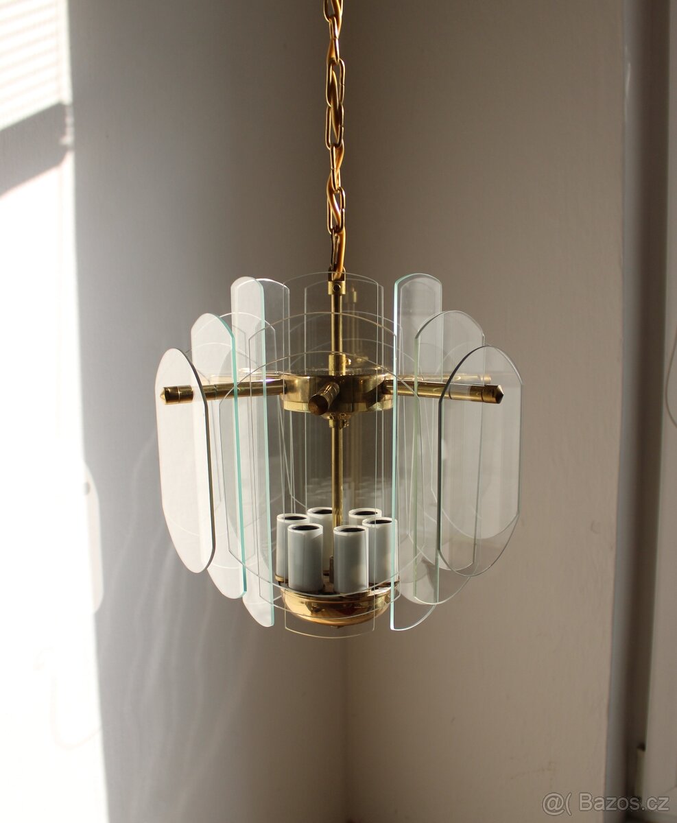 Lustr Jablonecke Sklarny