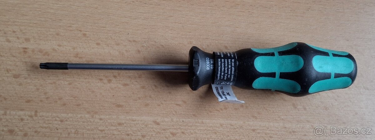NOVÝ Šroubovák 367 T15x80mm Wera 028008