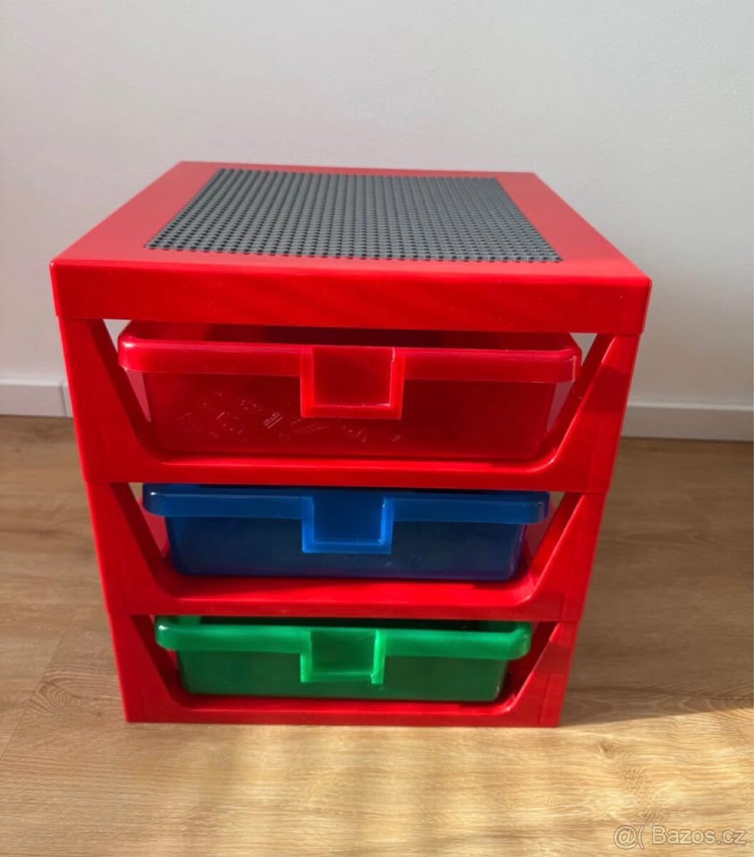 LEGO organizer se třemi zásuvkami
