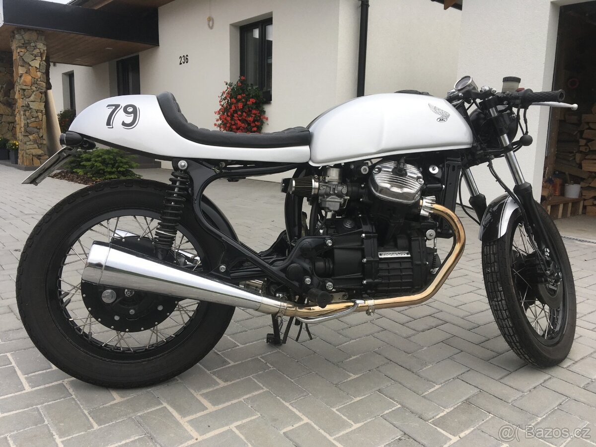 Honda CX 500 - stavba cafe racer