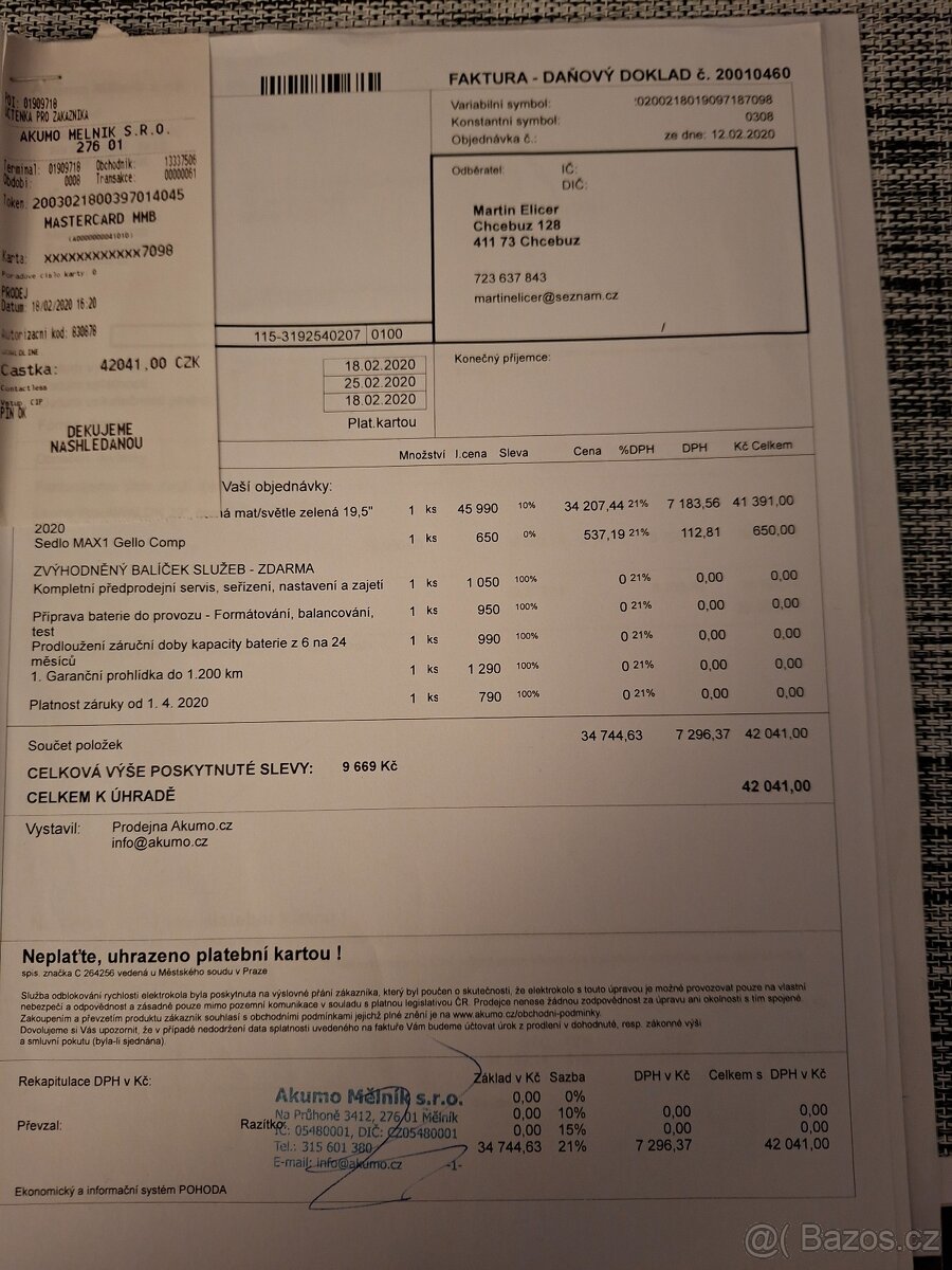 Elektrokolo Leader Fox Avalon 29