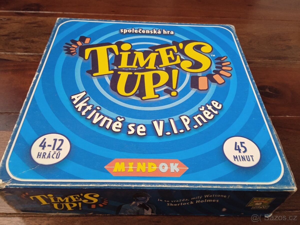Hra TIMES UP AKTIVNĚ SE V.I.P.NĚTE