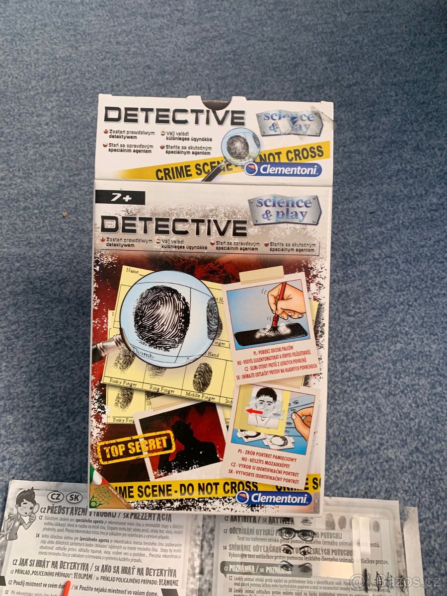 Detective Science&Play Clementoni
