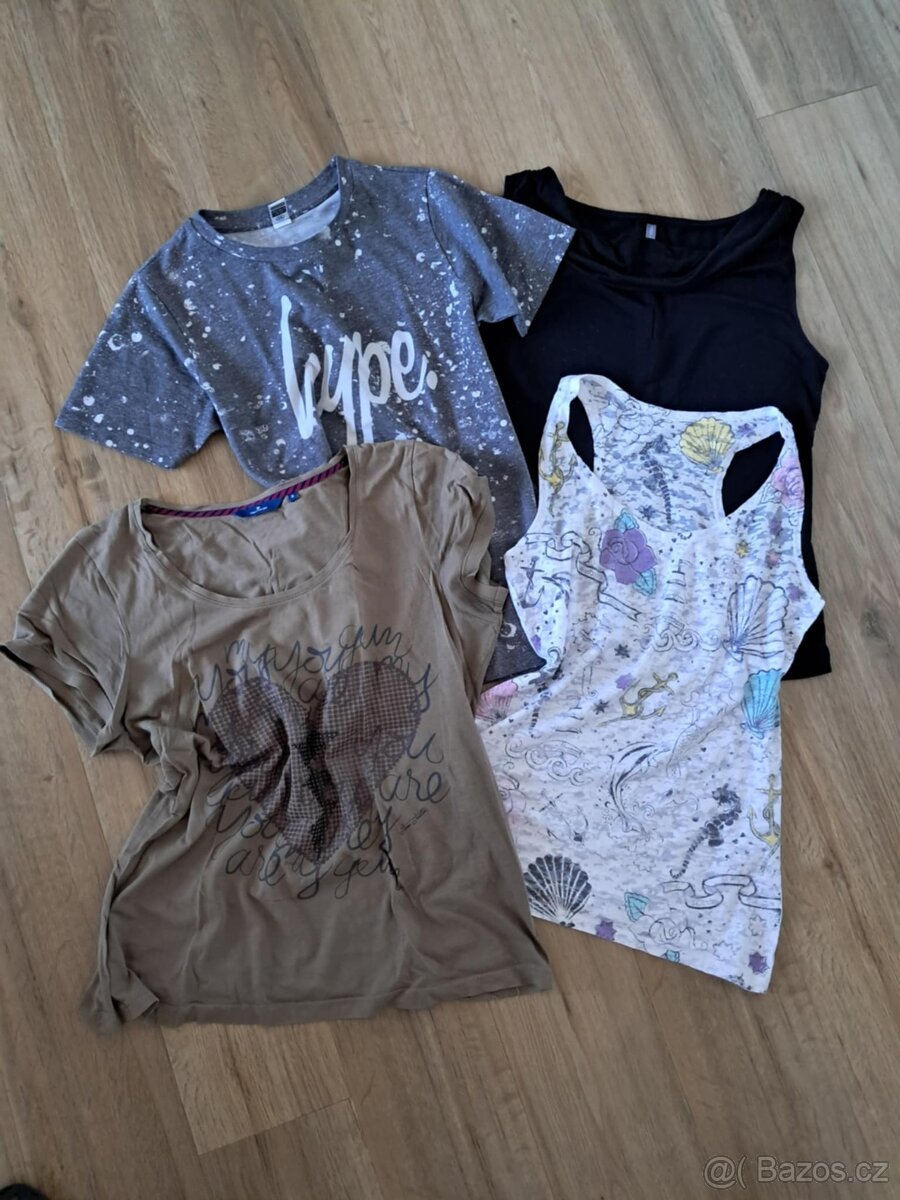 Trička vel. S, cena za vše