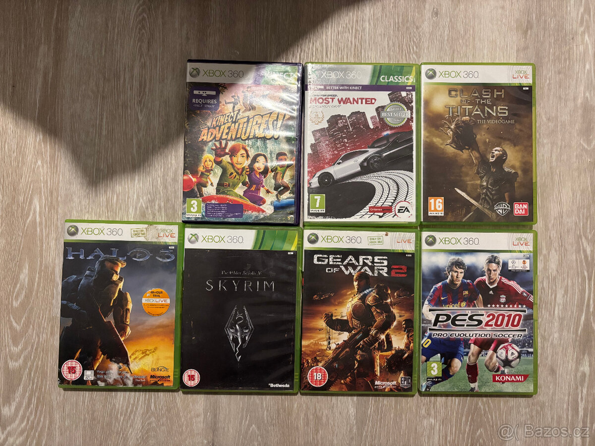 Hry na Xbox 360 - Need for speed, Kinect, Skyrim ...