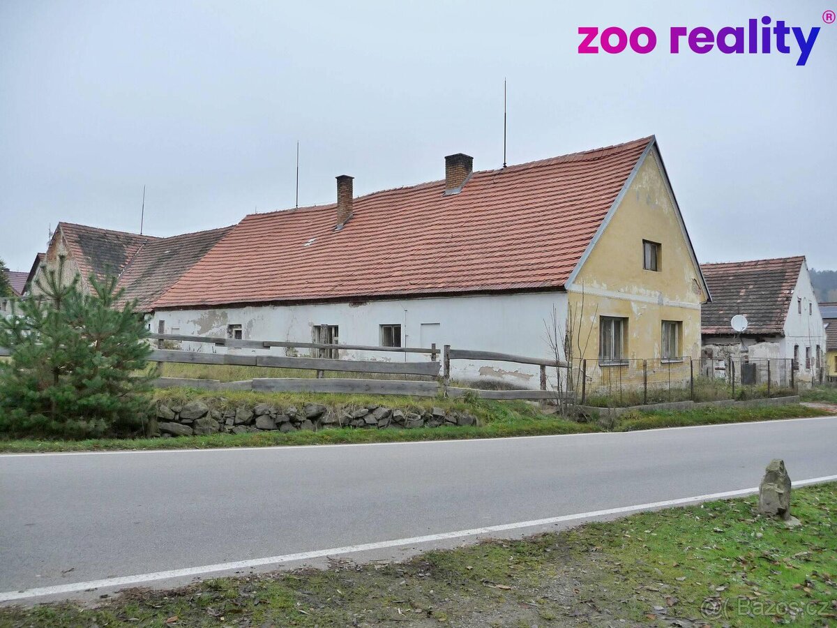 Prodej, rodinný dům, Nová Ves, okr. Český Krumlov