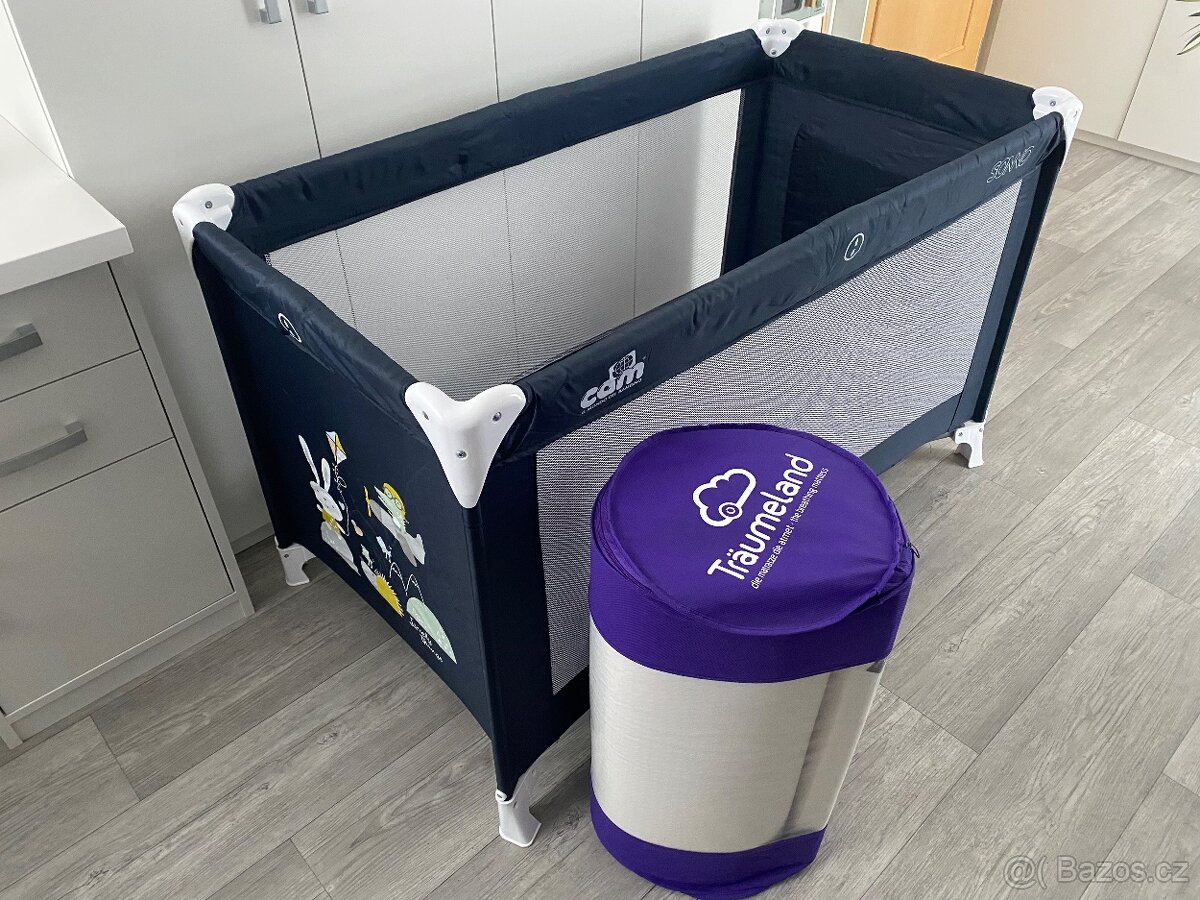 Cestovní postýlka Cam Sonno s MATRACÍ