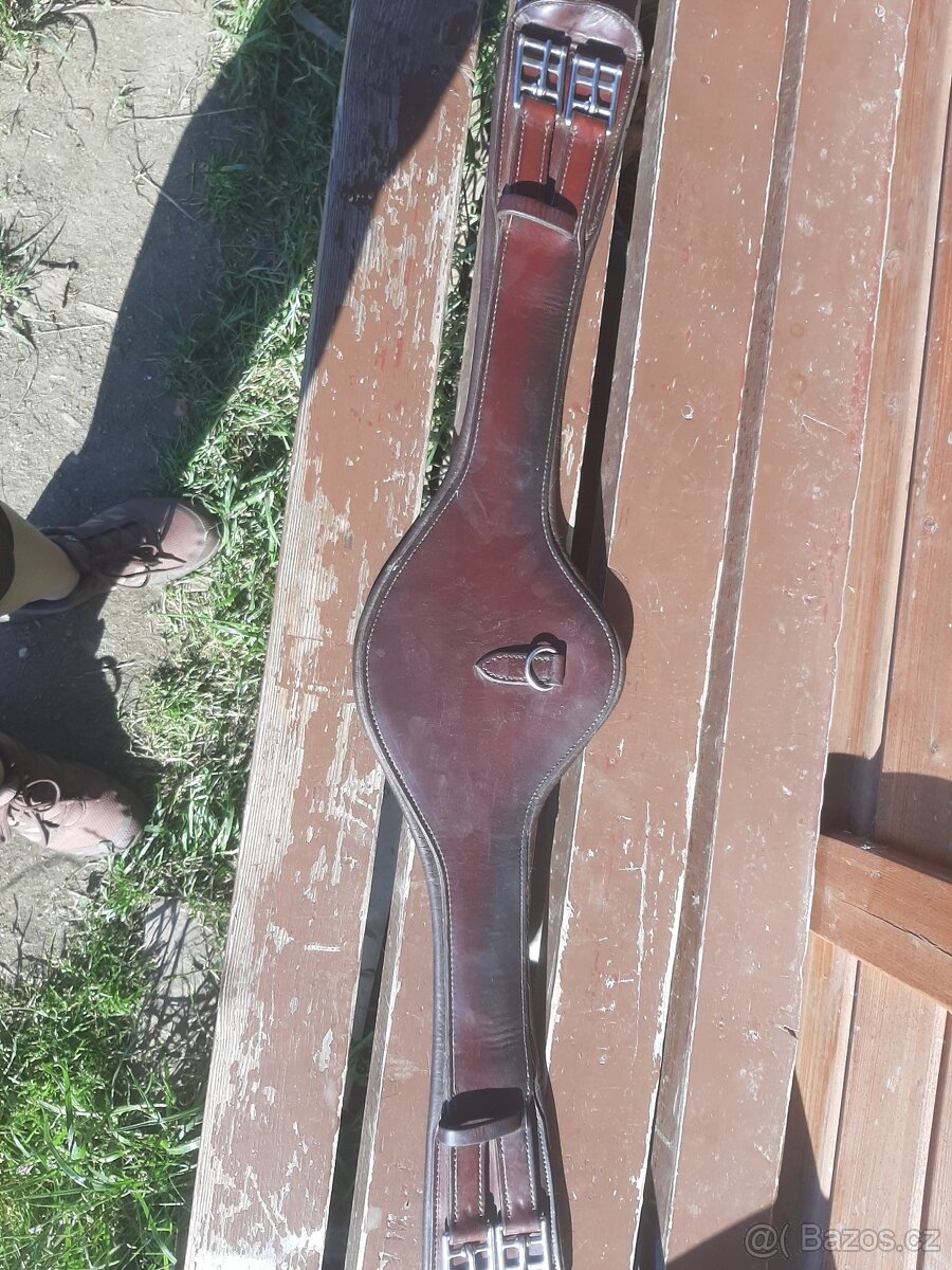 Kožený podbřišník 90cm