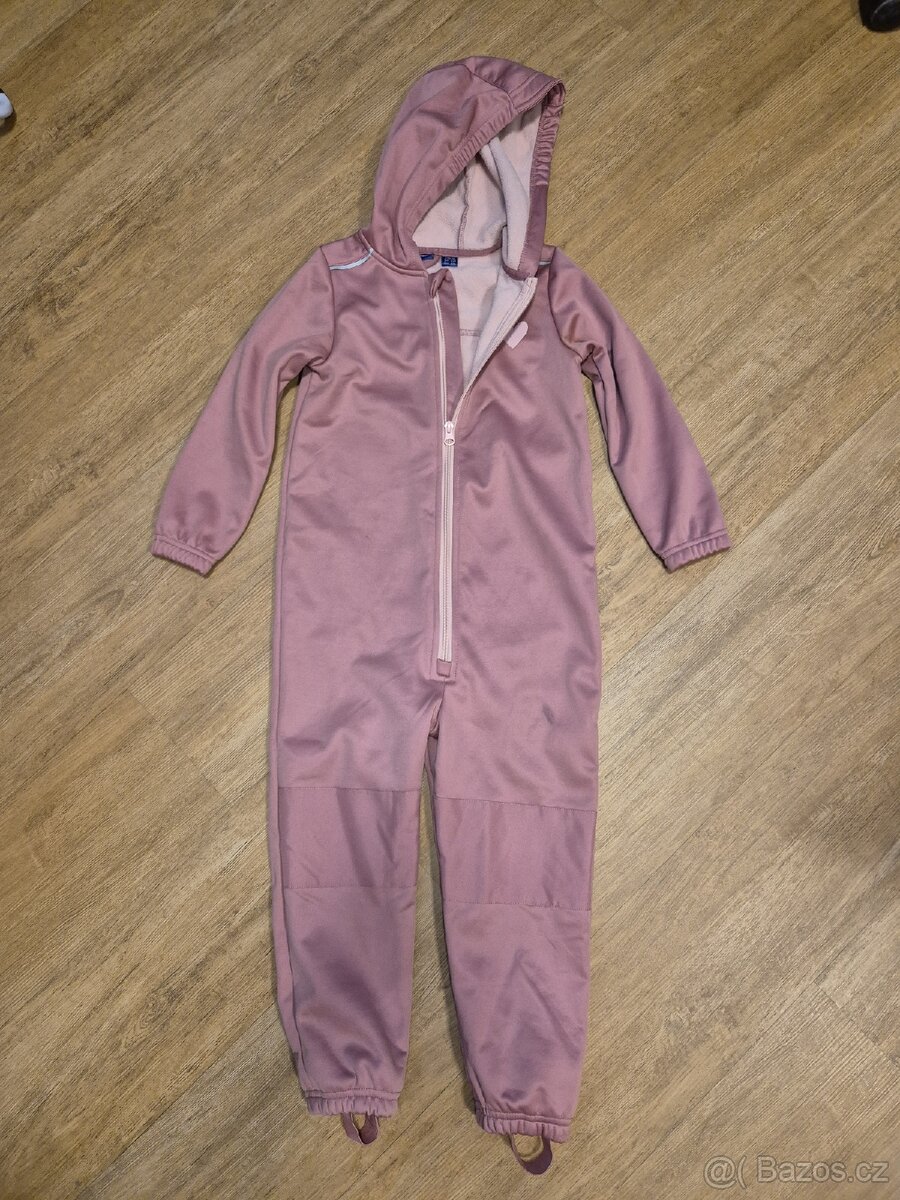 Dívčí softshellová kombinéza, vel. 110/116