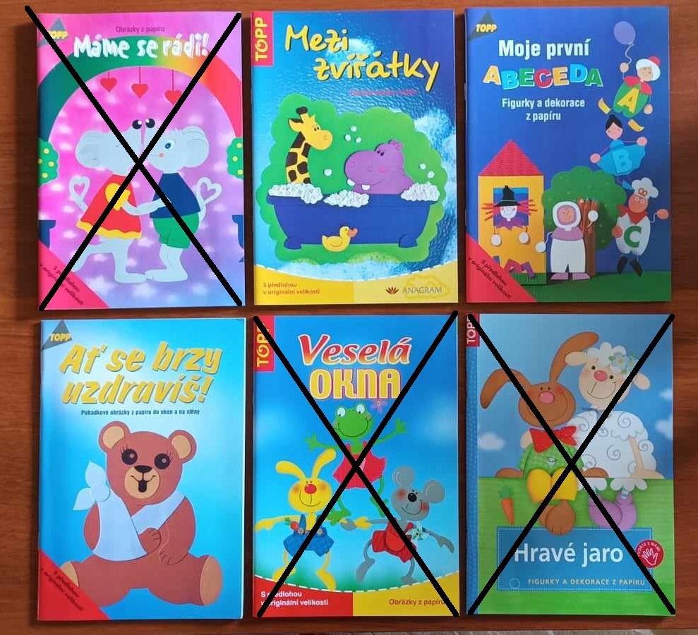 Knihy o tvoření z papíru