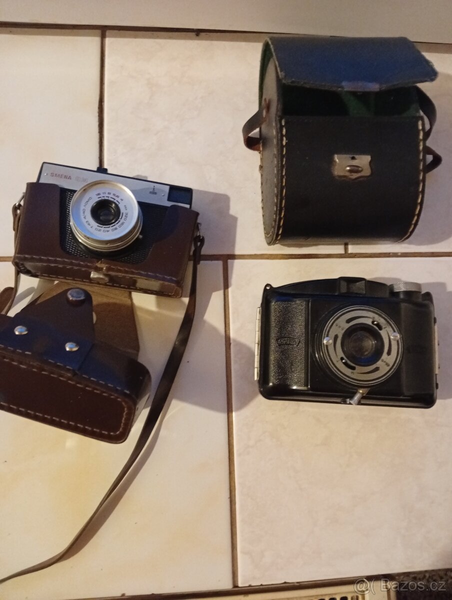 Dva retro fotoaparáty