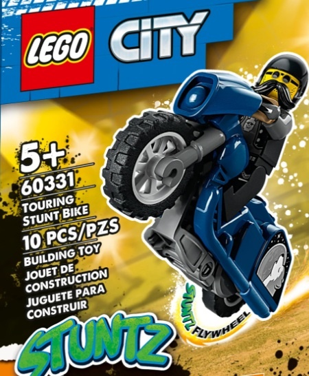 NOVÉ: LEGO 60331 Motorka na kaskadérské turné