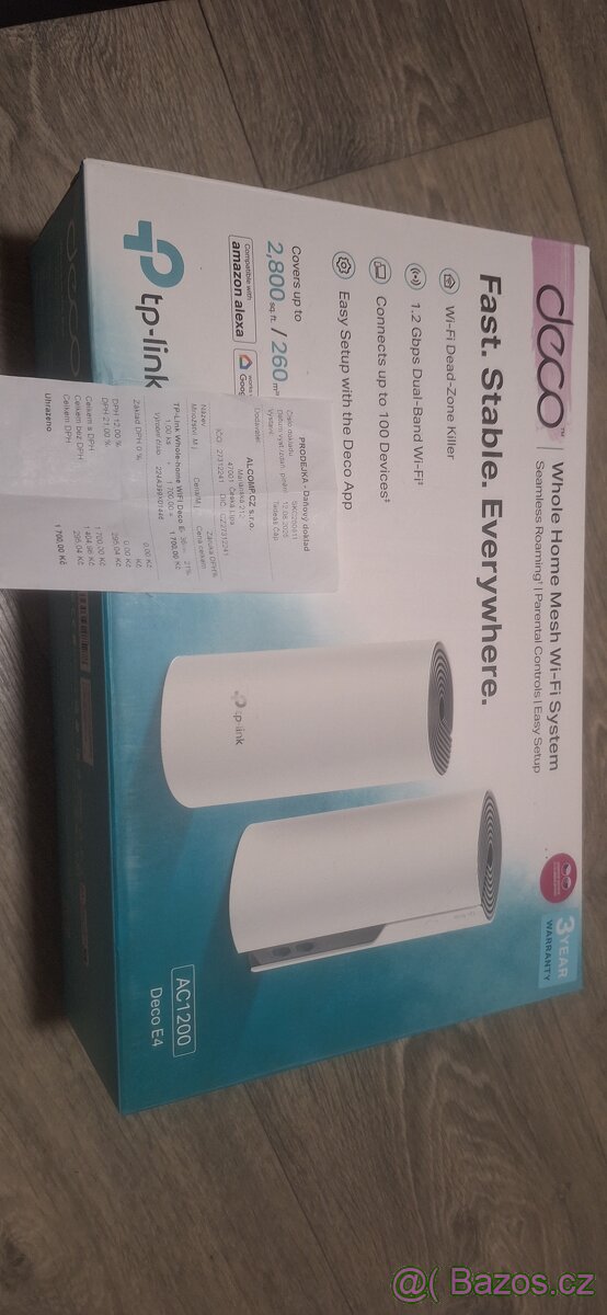 TP-link DECO POUZE SMS