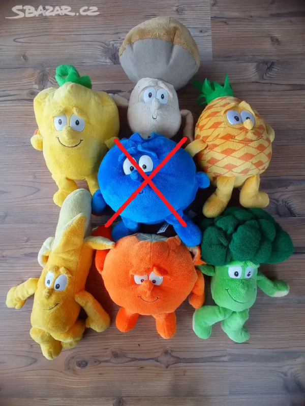 Plyšáci Superosma 7 ks